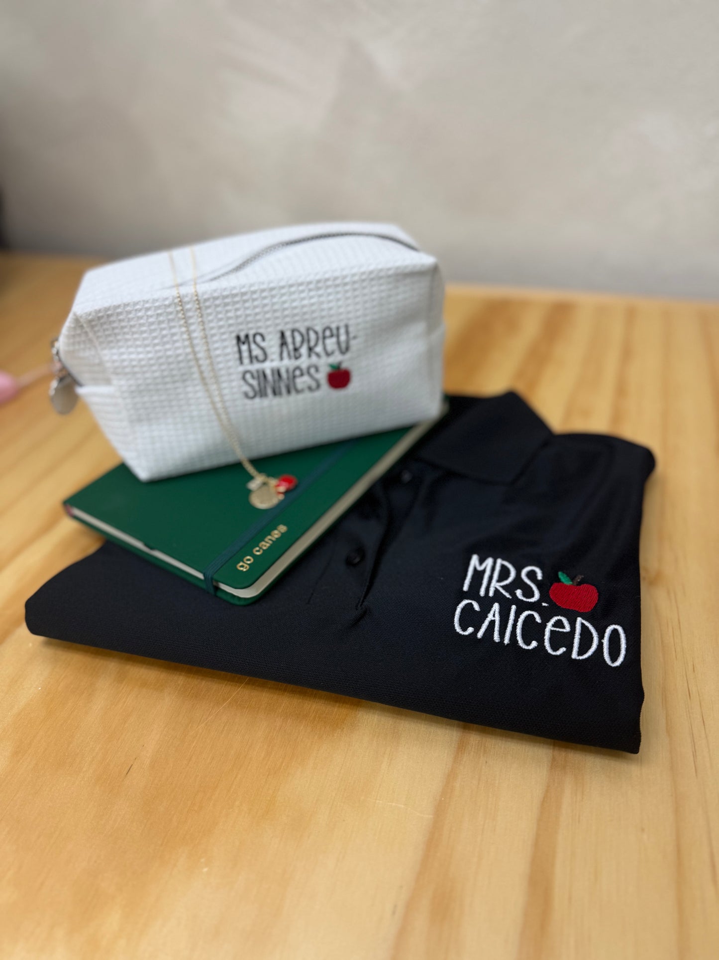 Embroidered Teacher Polo