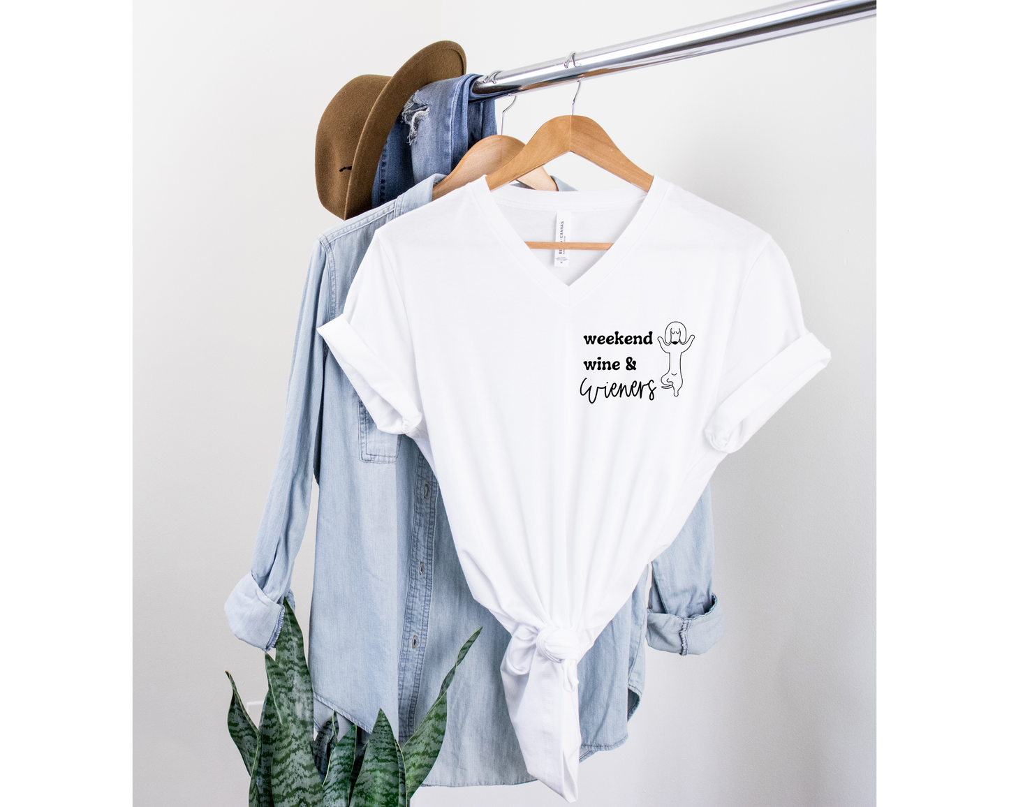 Weekend, Wine & Weiners Tee
