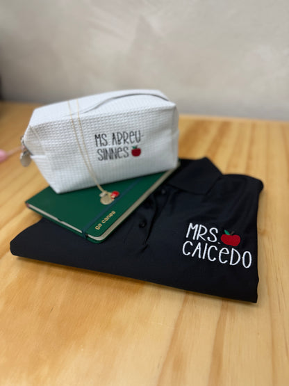 Embroidered Teacher Polo