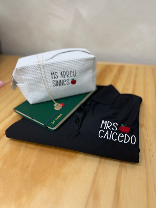 Embroidered Teacher Polo