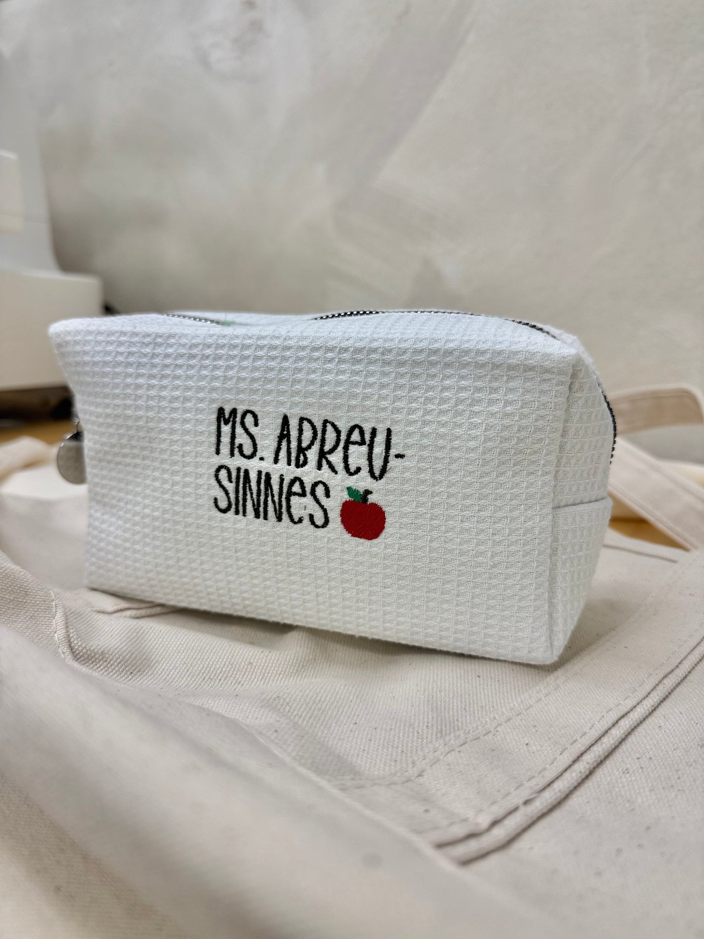 Teacher Waffle Pouch