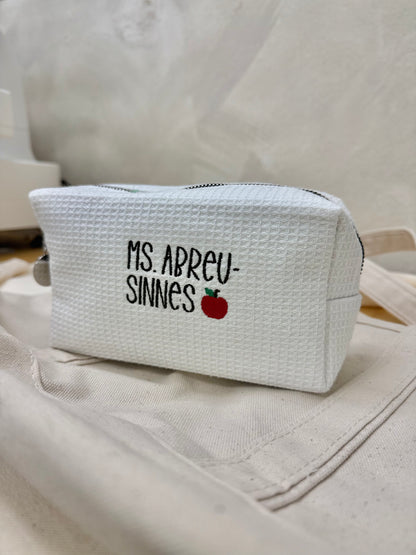 Teacher Waffle Pouch