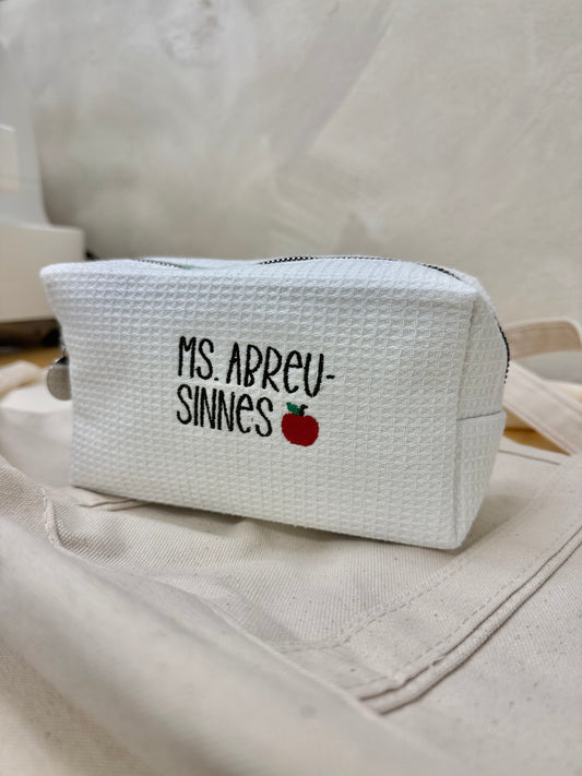 Teacher Waffle Pouch