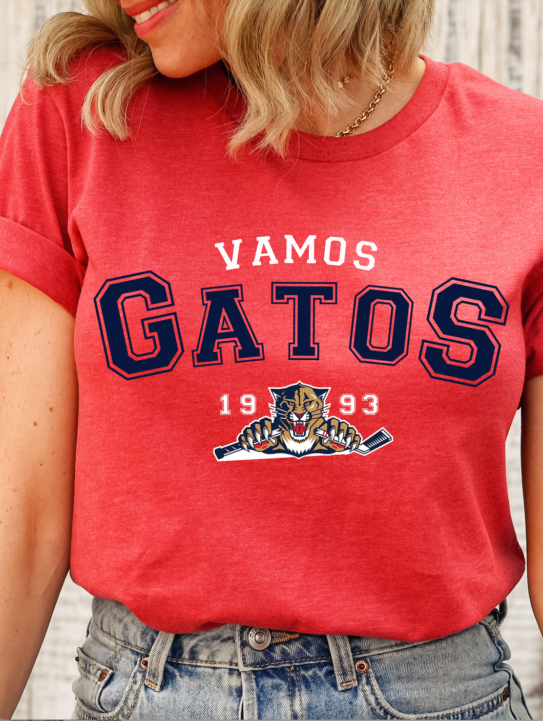 Vamos Gatos Tee