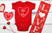 Load image into Gallery viewer, VALENTINE ONESIE&#39;S
