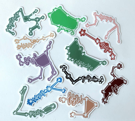 Horoscope stickers