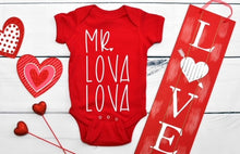 Load image into Gallery viewer, VALENTINE ONESIE&#39;S
