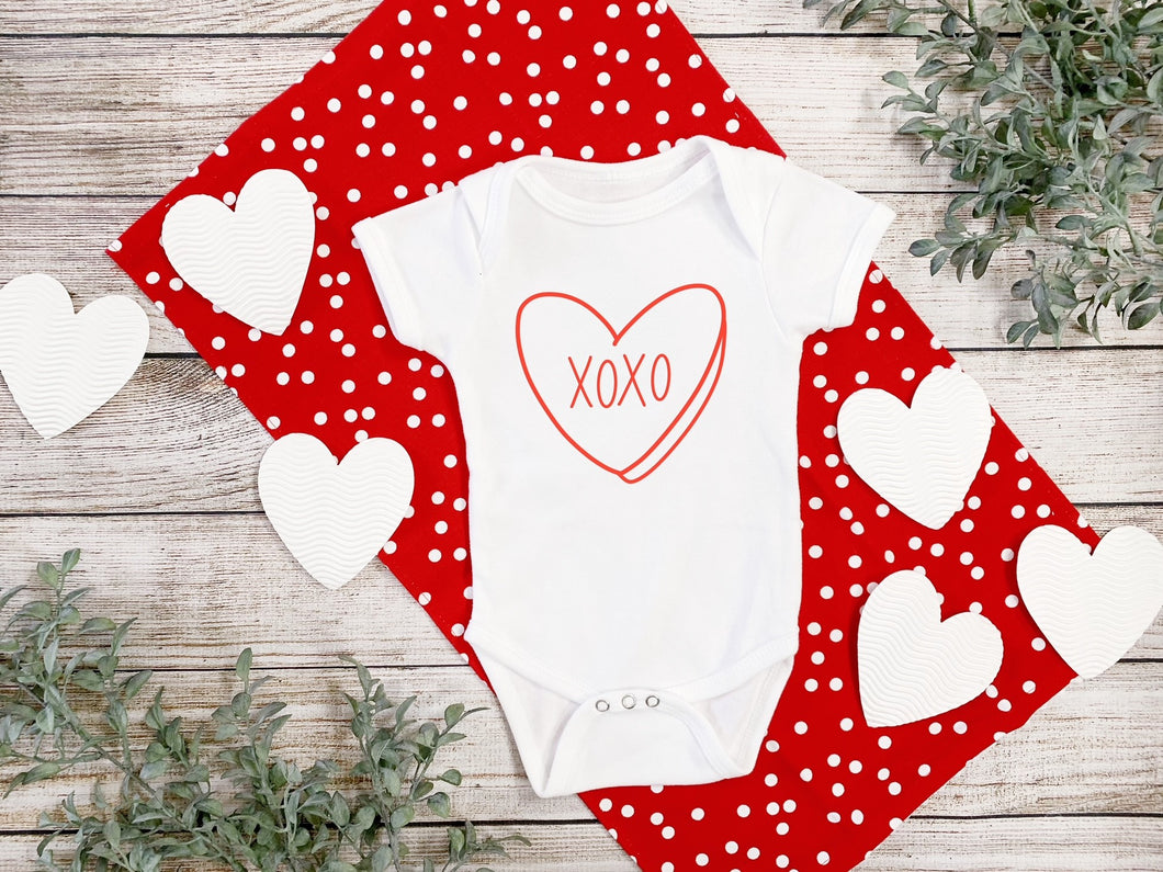 VALENTINE ONESIE'S